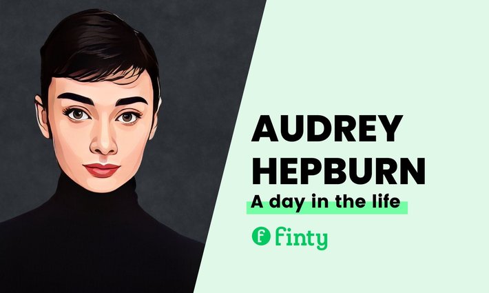 Audrey Hepburn's daily routine