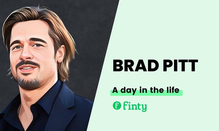 Brad Pitt's daily routine
