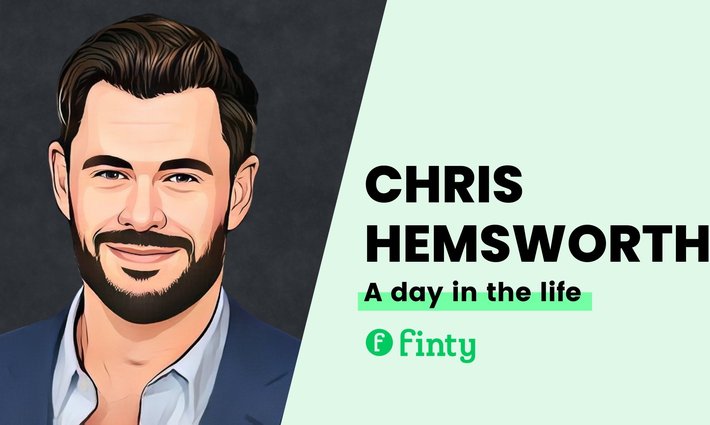 Chris Hemsworth's daily routine