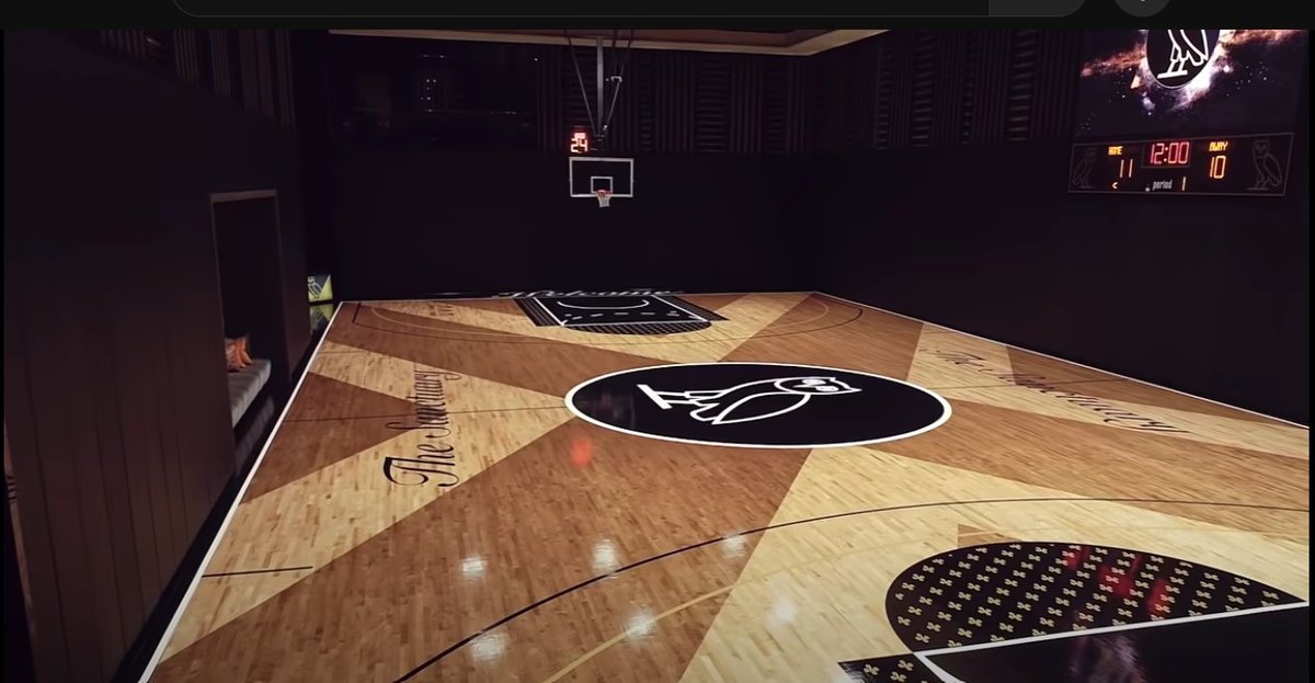 Drake Basketball court