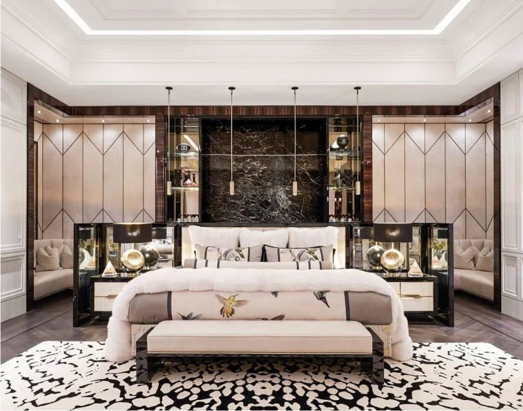 Drake Master Bedroom Architectural Digest