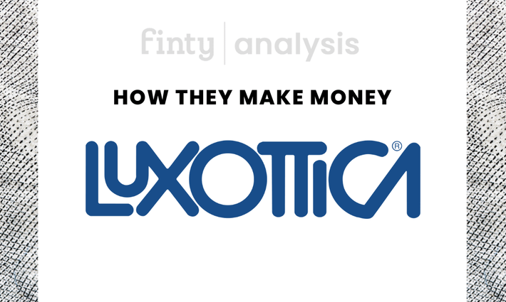 How does Luxottica make money?