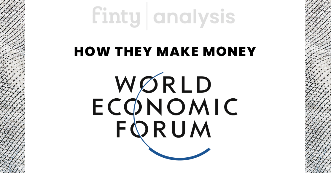 How the world economic forum makes money