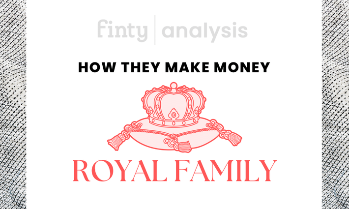 How does the British royal family make money?
