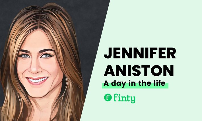 Jennifer Aniston's daily routine