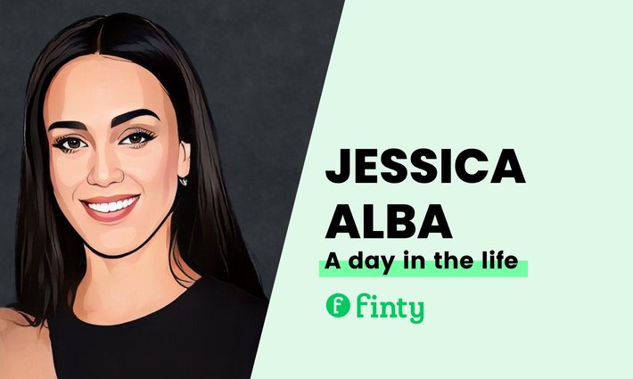 Jessica Alba's daily routine