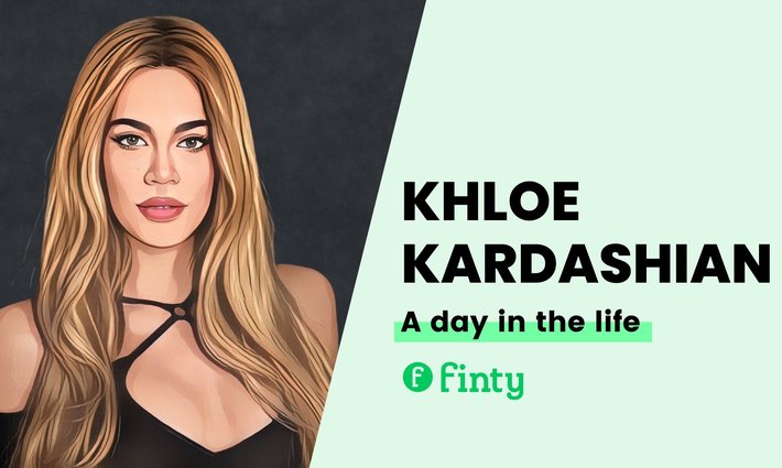Khloe Kardashian's daily routine