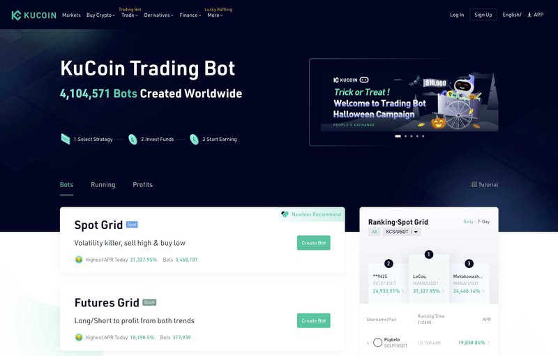 best kucoin bot