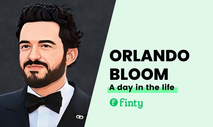 Orlando Bloom's daily routine