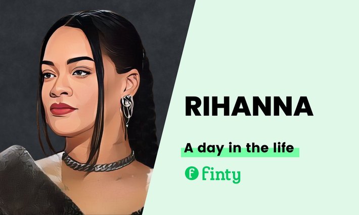 Rihanna's daily routine