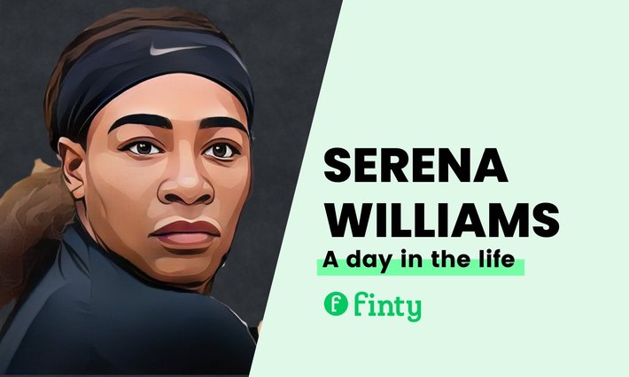 Serena Williams' daily routine