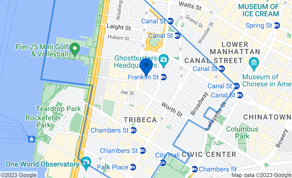 T Swift Location - Tribeca Google