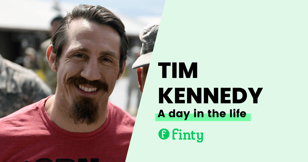 Inspektør Høre fra På kanten Tim Kennedy's Daily Routine – A Day in the Life