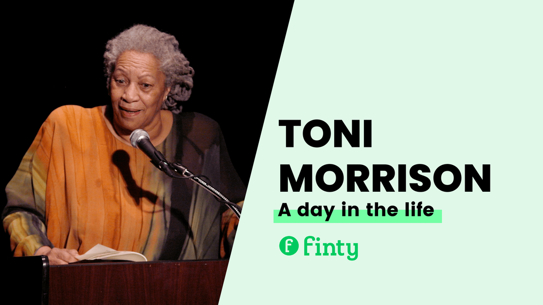Toni Morrison's Daily Routine