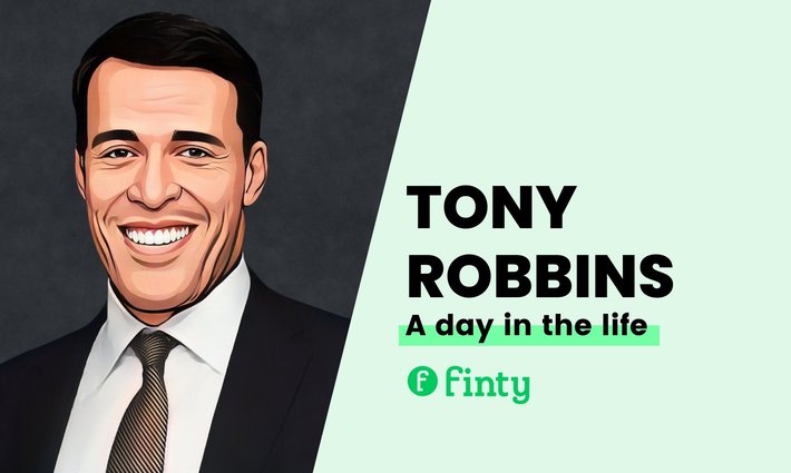 Tony Robbins' daily routine