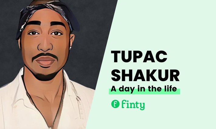 Tupac Shakur's daily routine
