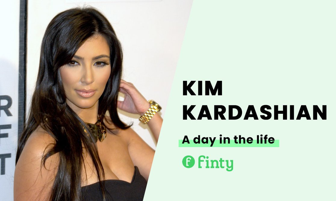 Kim Kardashian's daily routine