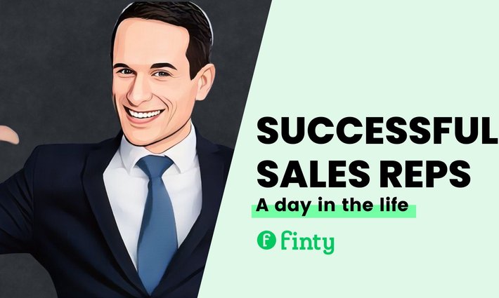 Daily routine of successful sales reps